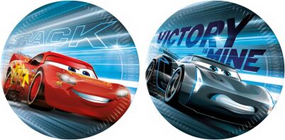 Πιάτα Μεγάλα Cars Victory Is Mine 23cm 8Τμχ (097283)