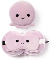 Puckator Relaxeazzz Μαξιλάρι Ταξιδιού & Μάσκα Ύπνου Χταπόδι (CUSH284)