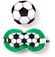Puckator Relaxeazzz Μαξιλάρι Ταξιδιού & Μάσκα Ύπνου Μπάλα Ποδοσφαίρου (CUSH322)