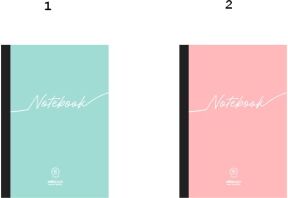 Salko Τετράδιο Notebook Λινόδετο 17X25 2 Θεμάτων-2 Σχέδια (5022)