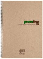 Salko Τετράδιο Greenline Σπιράλ 17x25 2 Θέματα 120 Σελίδες (5332)