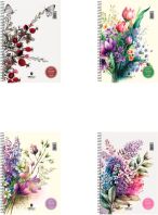 Salko Τετράδιο Nature Σπιράλ 21X29 2 Θεμάτων 120 Σελίδων-4 Σχέδια-1 Τμχ (5572)