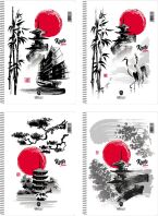Salko Τετράδιο Kyoto Σπιράλ 17X25 1 Θέμα 60 Σελίδες-4 Σχέδια-1Τμχ (5851)