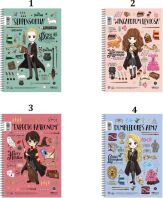 Salko Τετράδιο Harry Potter Magical Σπιράλ 17x25 2 Θέματα 120 Σελίδες-4 Σχέδια (7332)