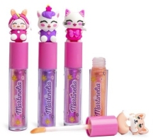 Martinelia Friendly Animals Lip Gloss-4 Σχέδια-1Τμχ (C-44108)