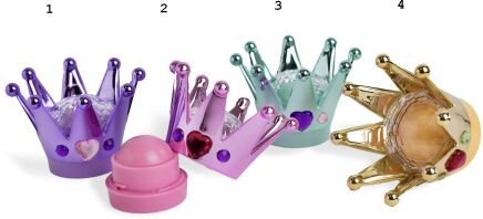 Martinelia Crown Lip Balm-4 Σχέδια (C-90027)