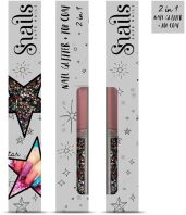 Snails Nail Glitter 2 Σε 1 Magic Dust Multi Colour (AE0324)