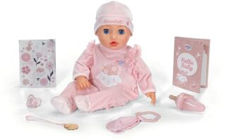 Baby Born Annabell Διαδραστική Κούκλα Με Αξεσουάρ 43cm (838396-116725)