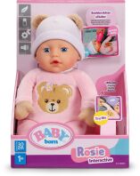 Baby Born Διαδραστική Κούκλα Με Ήχους 30cm (840481-116725)