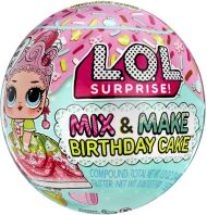 L.O.L Surprise Mix & Make Birthday Cake Κούκλα-9 Σχέδια-1Τμχ (593140EUC)