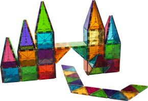 Magna-Tiles Clear Colors Set-100 Τμχ (04300)