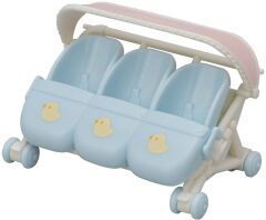 Sylvanian Families Triples Stroller (5533)