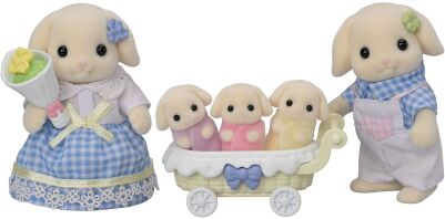 Sylvanian Families Flora Rabbit Οικογένεια (5735)