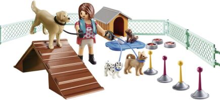Playmobil Gift Set Εκπαιδεύτρια Σκύλων (70676)