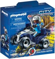 Playmobil Αστυνομικός Με Γουρούνα 4x4 (71092)