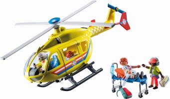Playmobil Ελικόπτερο Πρώτων Βοηθειών (71203)