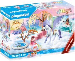 Playmobil Πριγκίπισσες & Άμαξα Με Πήγασο (71246)
