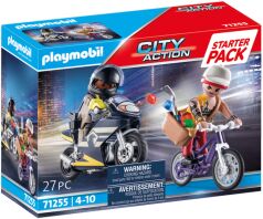 Playmobil Starter Pack Αστυνομική Καταδίωξη Ληστή Κοσμημάτων (71255)