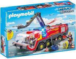 Playmobil Πυροσβεστικό Όχημα Με Φώτα Ήχο & Πυροσβεστικό Κανόνι (71371)