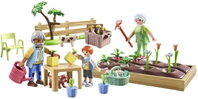 Playmobil Ο Λαχανόκηπος Του Παππού Και Της Γιαγιάς (71443)