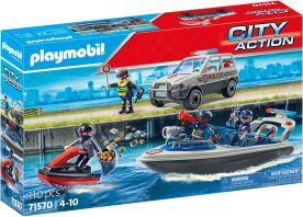 Playmobil Θαλάσσια Αστυνομική Καταδίωξη (71570)