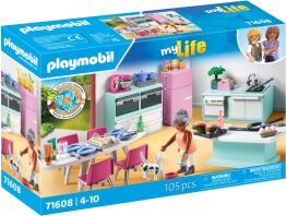 Playmobil Μοντέρνα Κουζίνα Με Τραπεζαρία (71608)