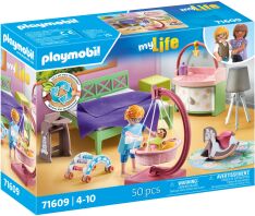 Playmobil Μοντέρνο Υπνοδωμάτιο Με Κούνια (71609)