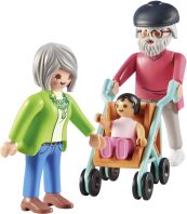 Playmobil Παππούς Και Γιαγιά Με Μωρό (71613)