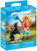 Playmobil Γυναίκα Με Ορεινό Σκύλο Μπερνίζ (71738)