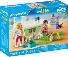 Playmobil Starter Pack Παίζοντας Με Τα Κουνέλια (71753)