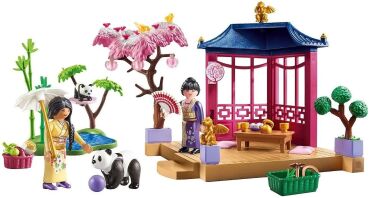 Playmobil Ασιατικός Κήπος Με Κιόσκι & Πάντα (71762)