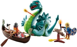 Playmobil Πολεμιστές Βίκινγκς Και Θαλάσσιο Τέρας (71830)