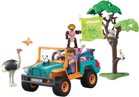 Playmobil Όχημα 4Χ4 Και Άγρια Ζώα (71854)