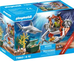 Playmobil Υποβρύχιο Κυνήγι Θησαυρού (71860)