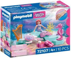 Playmobil Γοργόνα Με Άρπα Και Δώρο (72107)