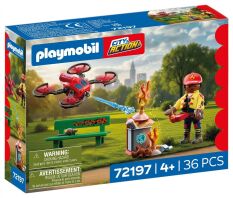 Playmobil Drone Πυροσβεστικής (72197)