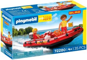 Playmobil Ναυαγοσωστική Λέμβος (72280)