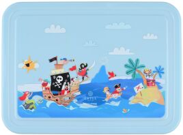 Estia Δοχείο Φαγητού Παιδικό 2 Διαμερισμάτων Με Κουτάλι/Πιρούνι Treasure Quest (01-33408)