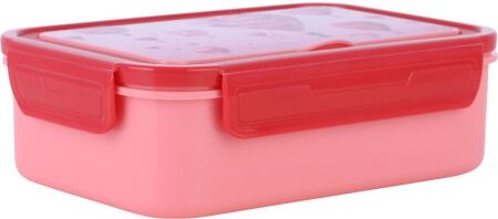 Estia Δοχείο Φαγητού Παιδικό 2 Διαμερισμάτων Με Κουτάλι/Πιρούνι Max Love Ascend (01-33712)