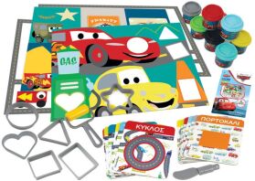 Cars Σετ Πλαστελίνης Χρώματα & Σήματα (1045-03589)