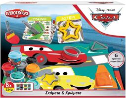 Cars Σετ Πλαστελίνης Χρώματα & Σήματα (1045-03589)