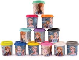 Frozen Μονό Βαζάκι Πλαστελίνης-13 Σχέδια-1 Τμχ (1045-03596)