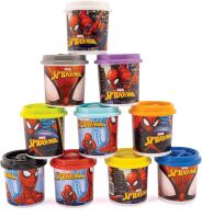 Spiderman Μονό Βαζάκι Πλαστελίνης-13 Σχέδια-1 Τμχ (1045-03597)