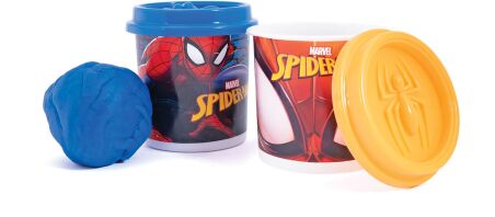 Spiderman Μονό Βαζάκι Πλαστελίνης-13 Σχέδια-1 Τμχ (1045-03597)