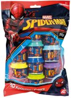 Spiderman 10 Βαζάκια Πλαστελίνης Σε Σακουλάκι (1045-03599)