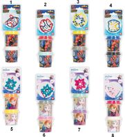 Σετ 2 Βαζάκια Πλαστελίνης Με Cutters-8 Σχέδια (1045-03607)