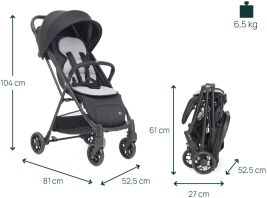 Chicco Καρότσι Taormina Charcoal (O06-87159-94)