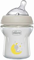 Chicco Μπιμπερό Γυάλινο Natural Feeling 150ml ΘΣ 0Μ+ (A50-81211-30)