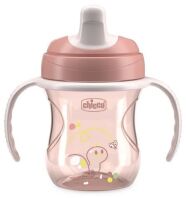 Chicco Κύπελλο Εκπαιδευτικό 6+ Μηνών Natural Ροζ (F04-06921-15)