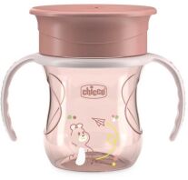 Chicco Κύπελλο Perfect 12μ+ Natural Ροζ (F04-06951-15)